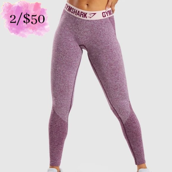Gymshark Pants - Purple Gymshark Flex Leggings